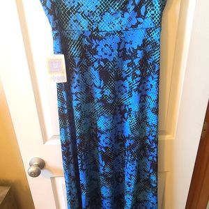 Lularoe Maxi Skirt Size Large NWT